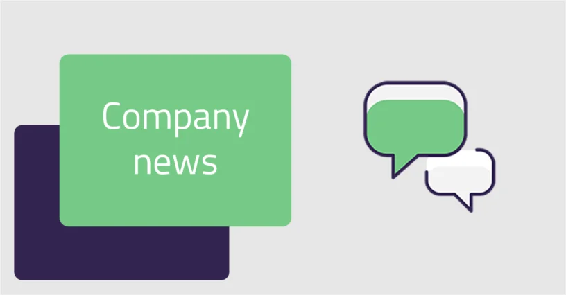 Company news graphic