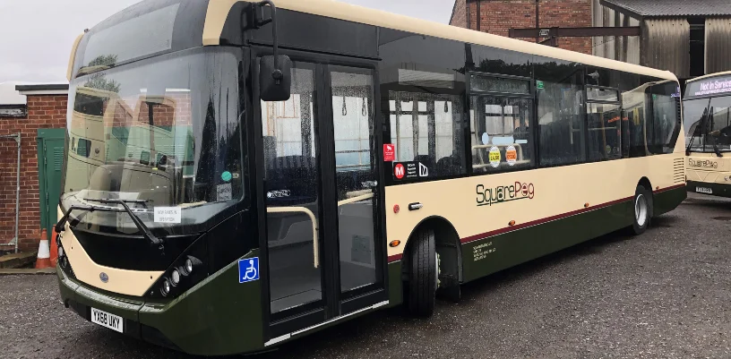 Squarepeg Buses vehicles