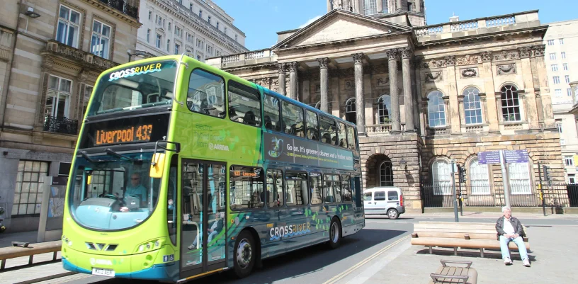 Bus in Liverpool