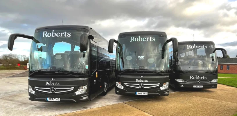 Roberts Travel Group vehicles