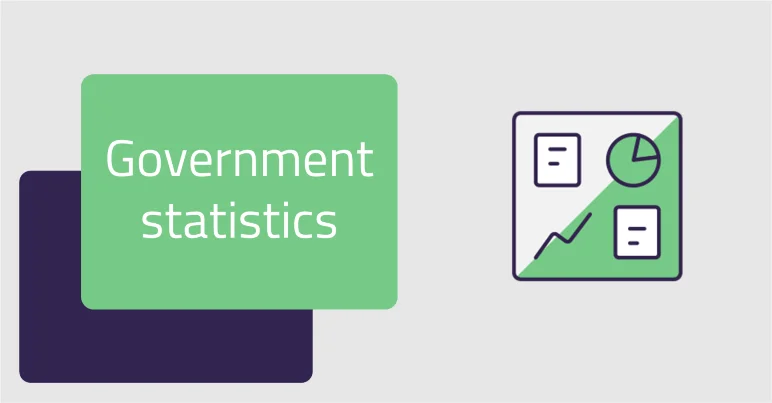 Government transport statistics graphic