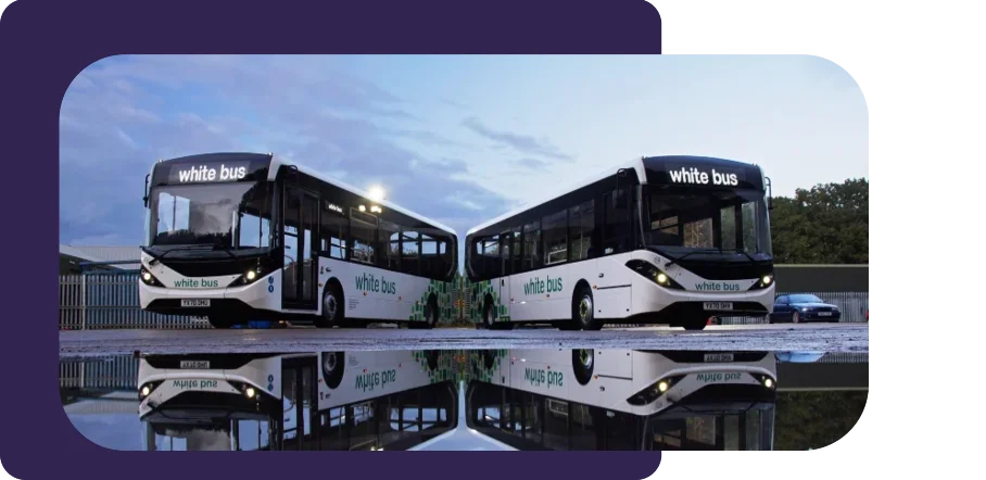 White Bus vehicles