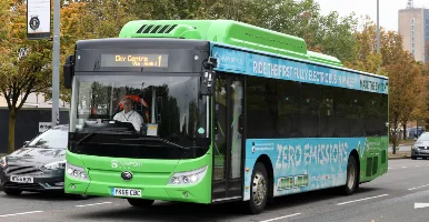 Newport Transport Electric Bus