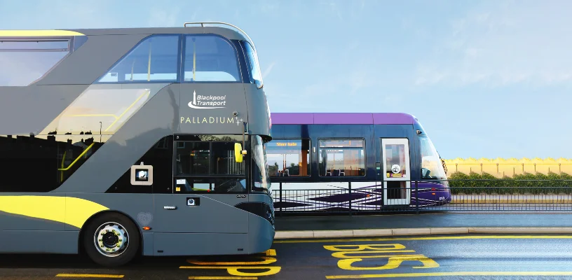 Blackpool Transport bus